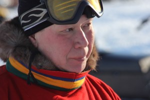 Grigori Ledkov critically thinking about Arctic Gas Drilling (Tazovskii, YNAO, March 2012)