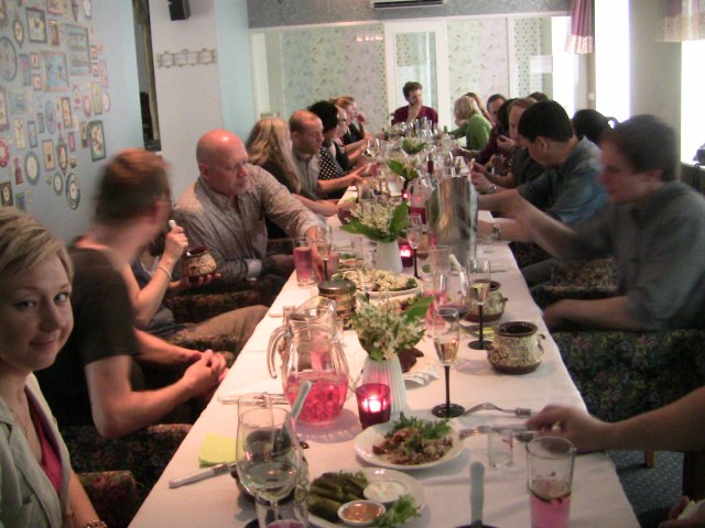 The Russian restaurant Vassilissa in the heart of Tartu