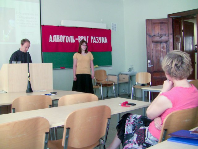 Alcohol the Еnemy of Reason - from Russia with irony