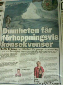 Kebnekaise gruvdrift