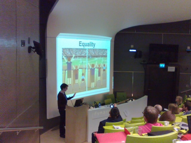 Heidi Eriksen at the APECS workshop in Helsinki 8 April 2014